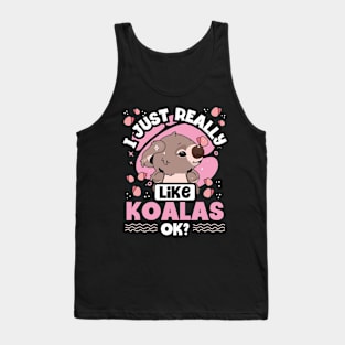 Koala Girl Tank Top